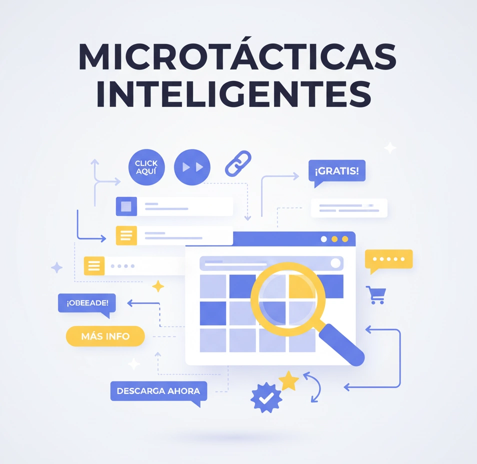 "Microtácticas inteligentes para optimización de espacios CPA con botones y detalles visuales"