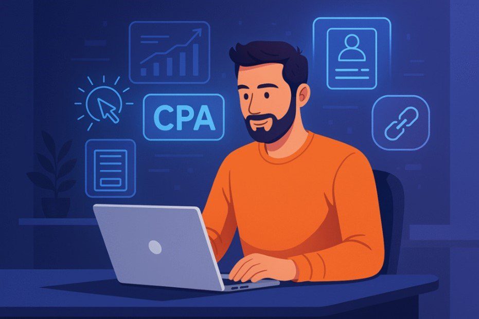 Persona trabajando en una Estrategia Efectiva Para Generar Ingresos desde internet sin vender productos