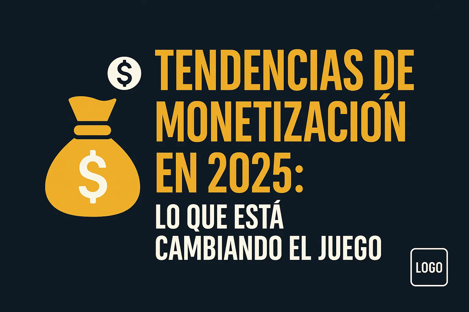 Resumen visual de tendencias de monetización en 2025 del marketing digital
