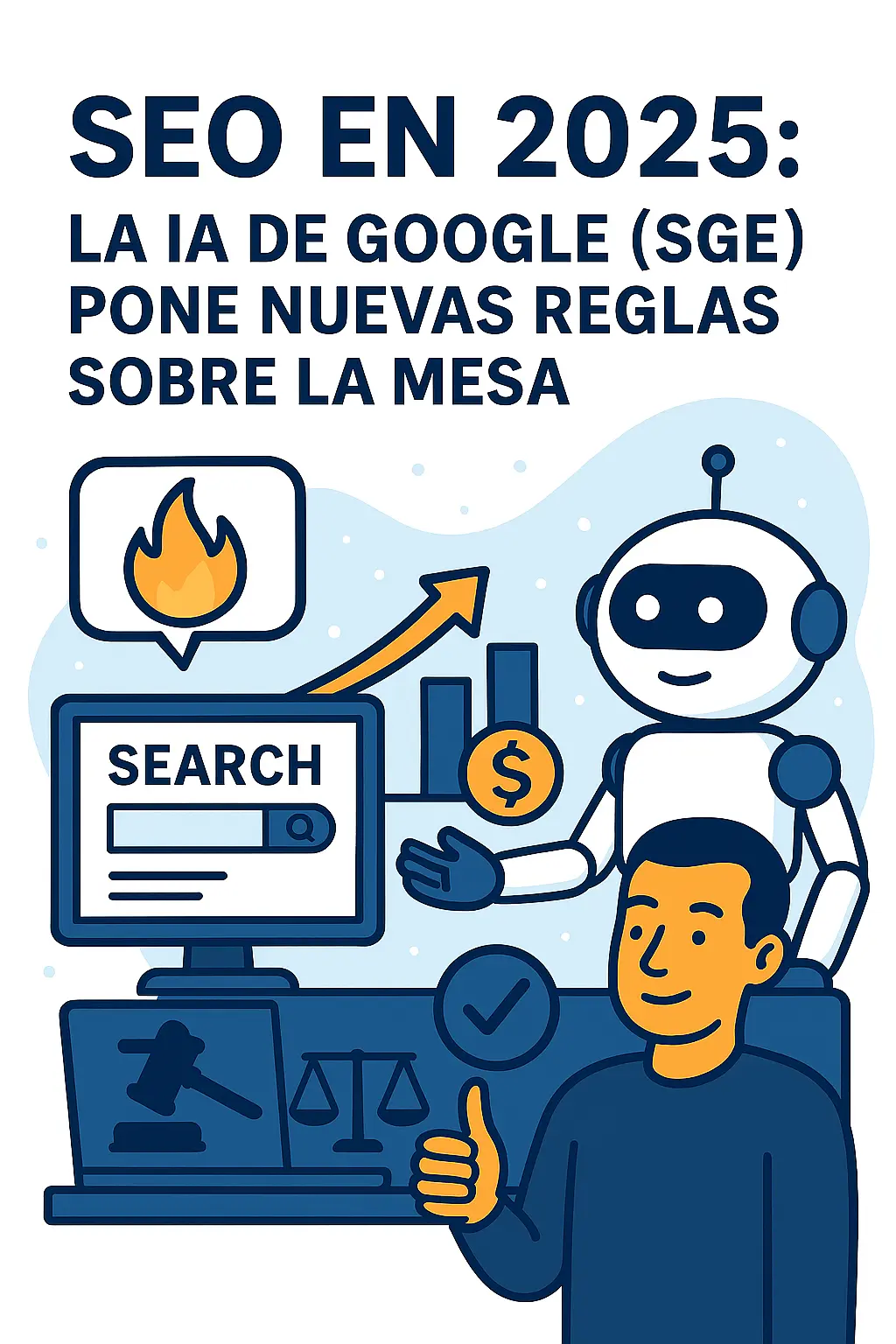Tendencias SEO 2025 con IA generativa y nueva experiencia en búsquedas