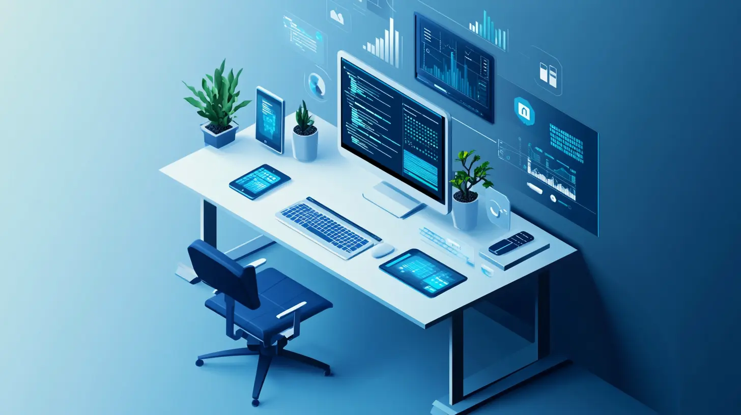 Hombre de espaldas en una sala de control con múltiples pantallas que muestran datos y gráficos de analítica, representando el control total del marketing de afiliación con herramientas CPA.